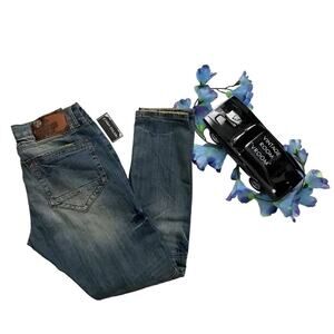 Heritage by America NWT Medium Wash Skinny Jeans Men 32x32